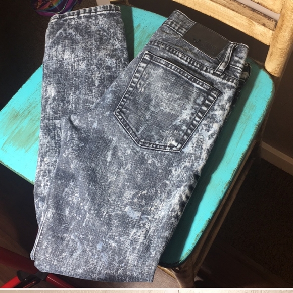 Rude Acid Wash Jeans 30x30 - Picture 3 of 8
